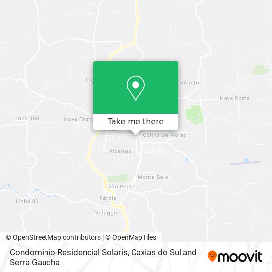 Condominio Residencial Solaris map