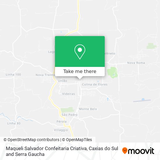 Maqueli Salvador Confeitaria Criativa map
