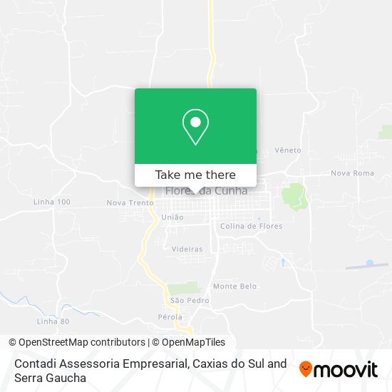 Contadi Assessoria Empresarial map