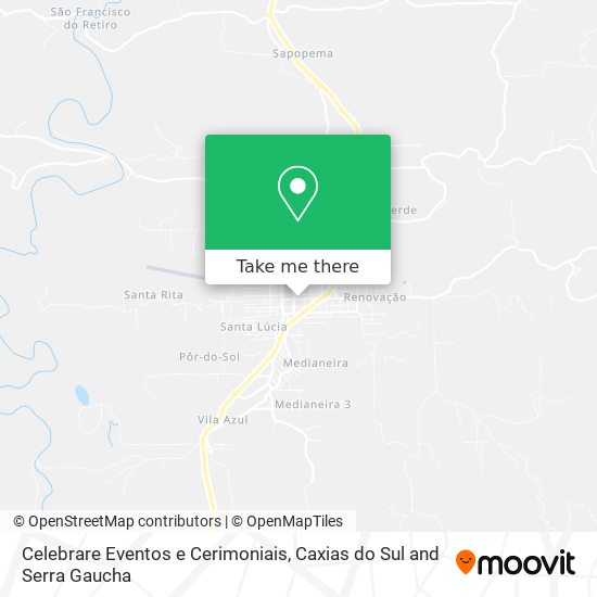 Celebrare Eventos e Cerimoniais map
