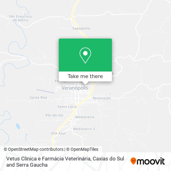 Vetus Clínica e Farmácia Veterinária map