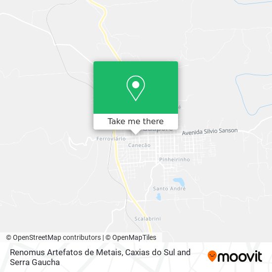 Renomus Artefatos de Metais map