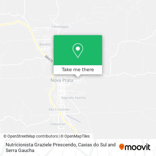 Nutricionista Graziele Prescendo map