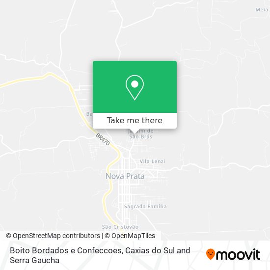 Boito Bordados e Confeccoes map