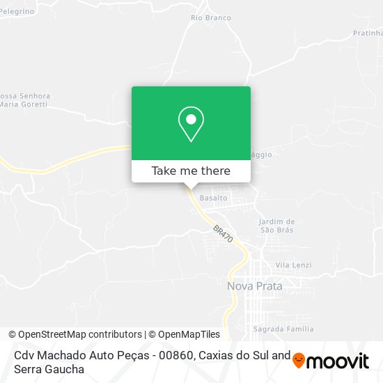 Cdv Machado Auto Peças - 00860 map
