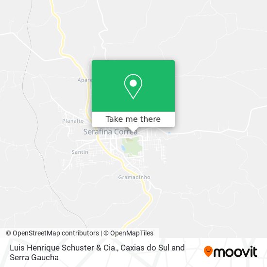 Luis Henrique Schuster & Cia. map