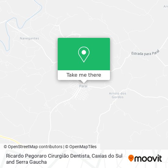 Ricardo Pegoraro Cirurgião Dentista map