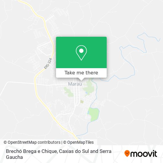 Brechó Brega e Chique map