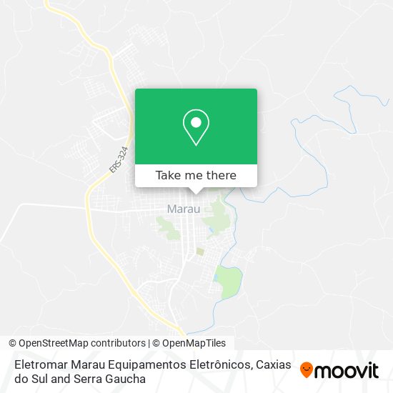 Eletromar Marau Equipamentos Eletrônicos map