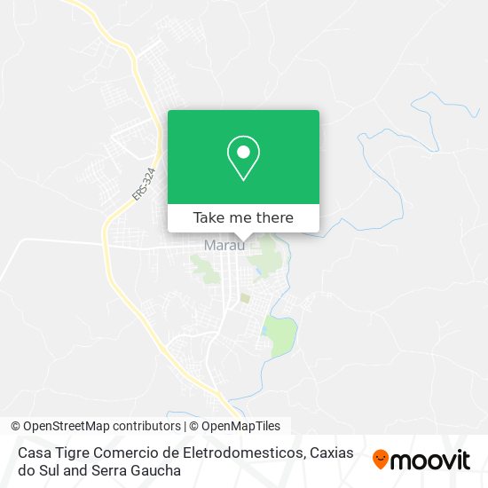 Casa Tigre Comercio de Eletrodomesticos map