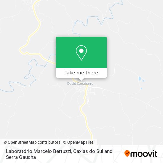 Laboratório Marcelo Bertuzzi map