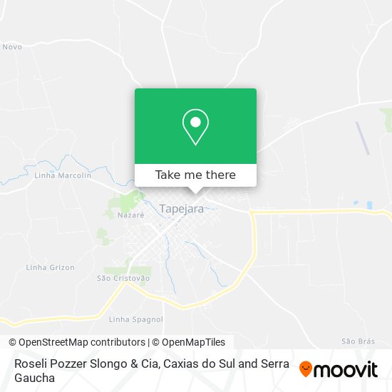 Roseli Pozzer Slongo & Cia map