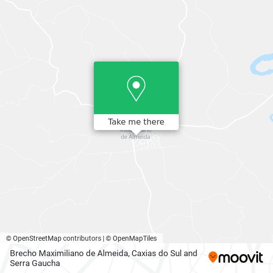 Brecho Maximiliano de Almeida map