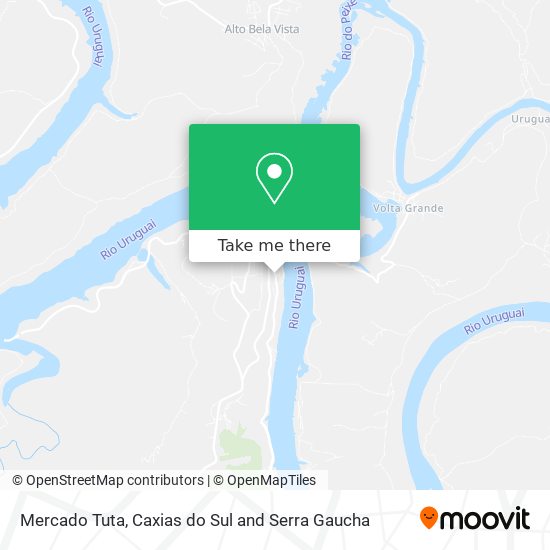 Mercado Tuta map