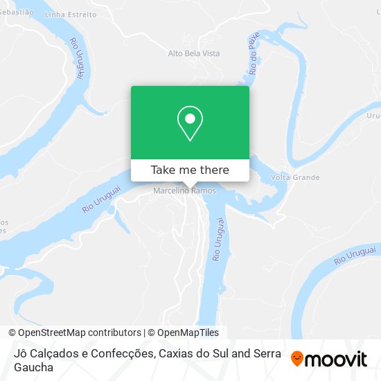 Jô Calçados e Confecções map
