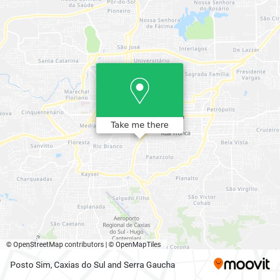Posto Sim map