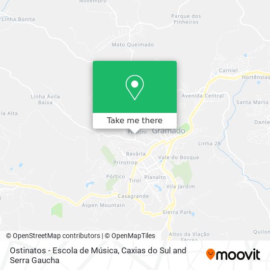 Ostinatos - Escola de Música map