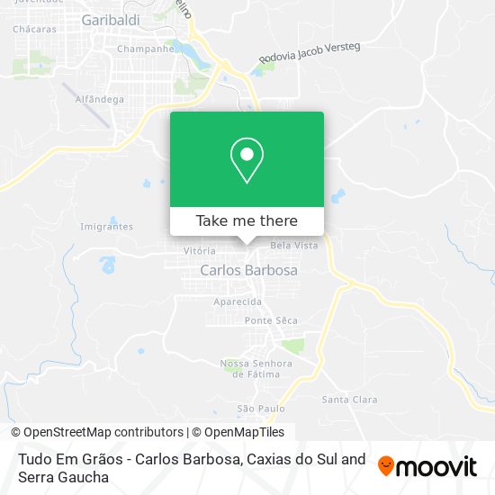 Tudo Em Grãos - Carlos Barbosa map