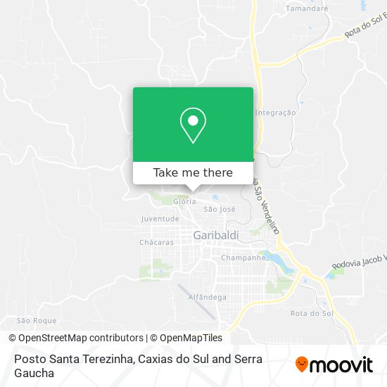 Posto Santa Terezinha map