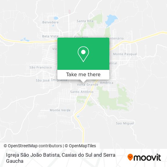 Igreja São João Batista map