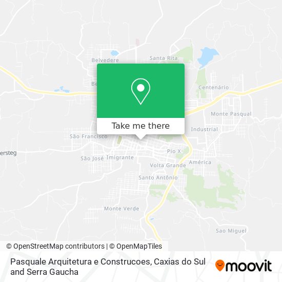 Pasquale Arquitetura e Construcoes map
