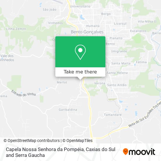 Capela Nossa Senhora da Pompéia map