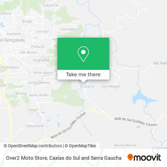 Over2 Moto Store map