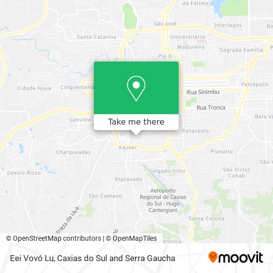 Eei Vovó Lu map