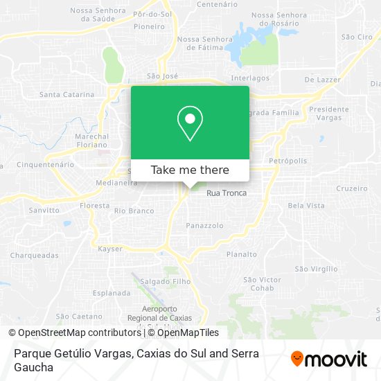 Parque Getúlio Vargas map