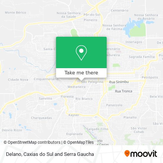 Delano map