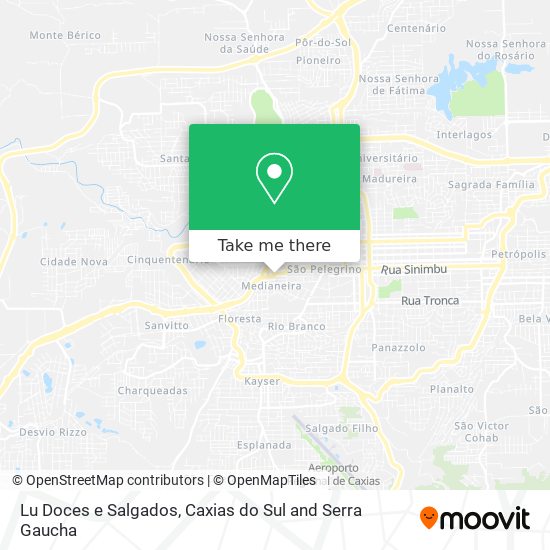 Lu Doces e Salgados map