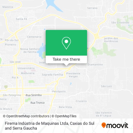 Firema Indústria de Maquinas Ltda map