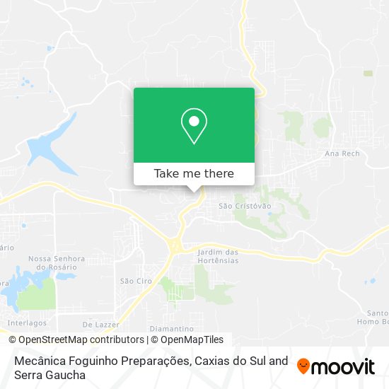 Mecânica Foguinho Preparações map