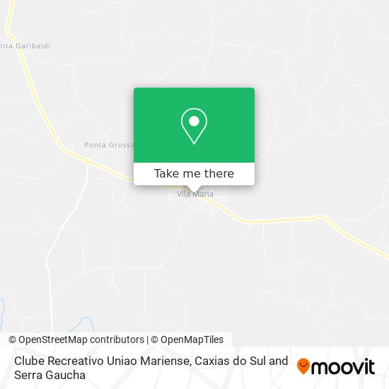 Clube Recreativo Uniao Mariense map