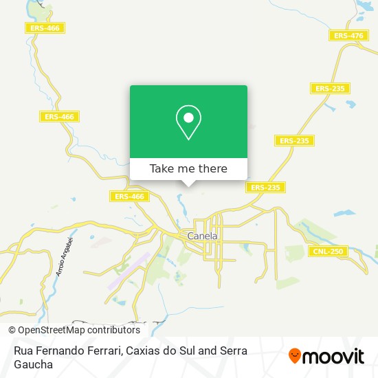Rua Fernando Ferrari map