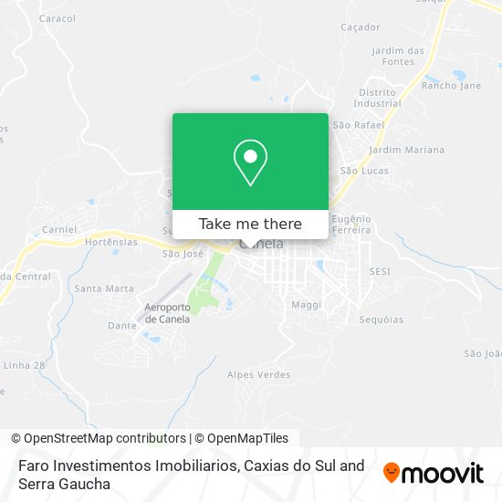 Mapa Faro Investimentos Imobiliarios
