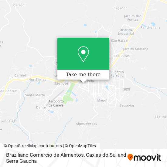 Braziliano Comercio de Alimentos map