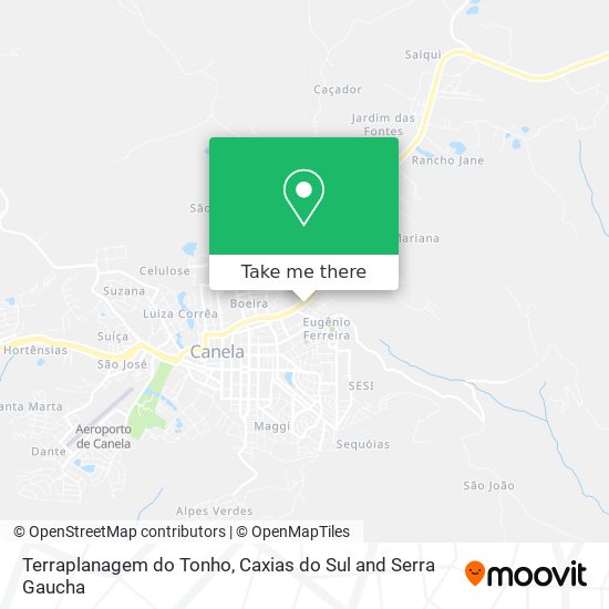 Terraplanagem do Tonho map