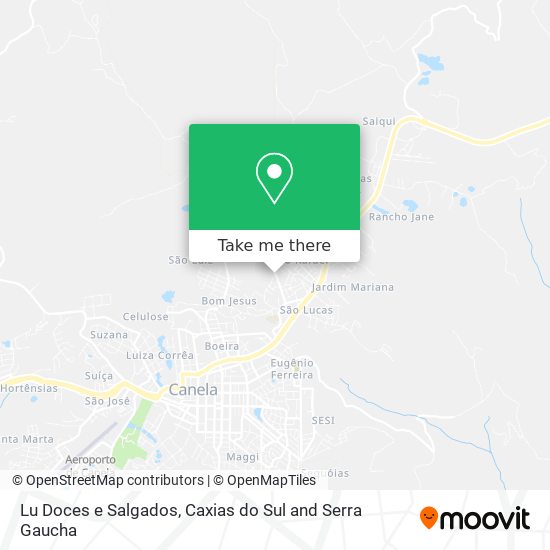 Lu Doces e Salgados map