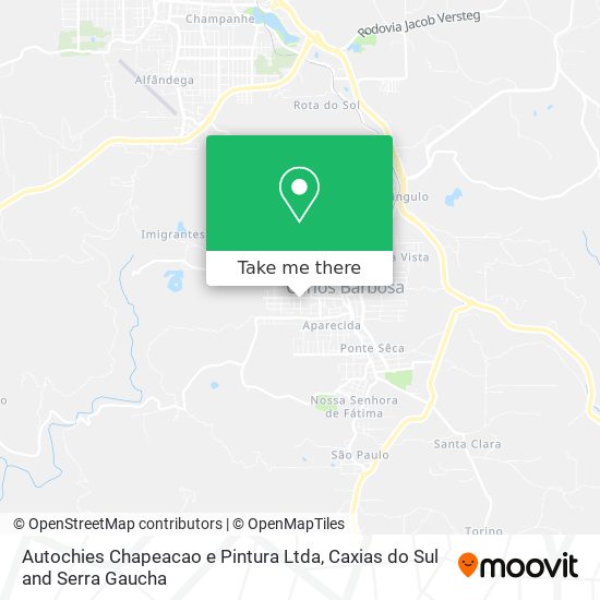 Autochies Chapeacao e Pintura Ltda map