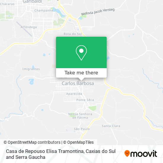 Casa de Repouso Elisa Tramontina map
