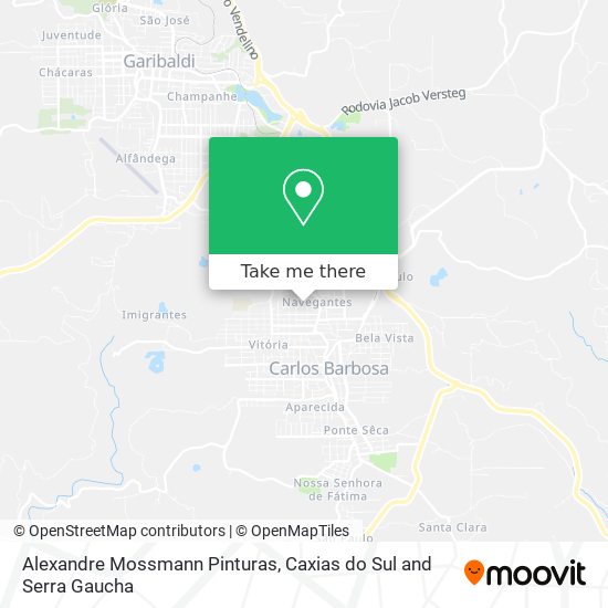 Alexandre Mossmann Pinturas map