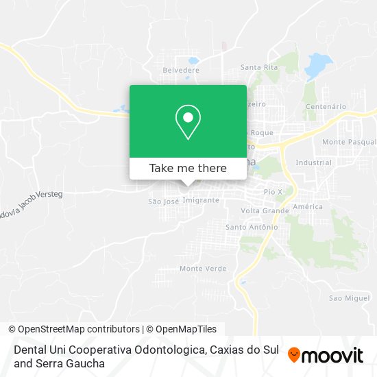 Mapa Dental Uni Cooperativa Odontologica