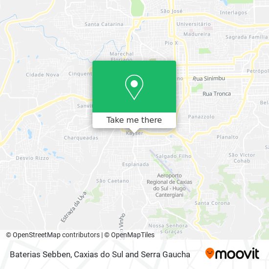 Baterias Sebben map