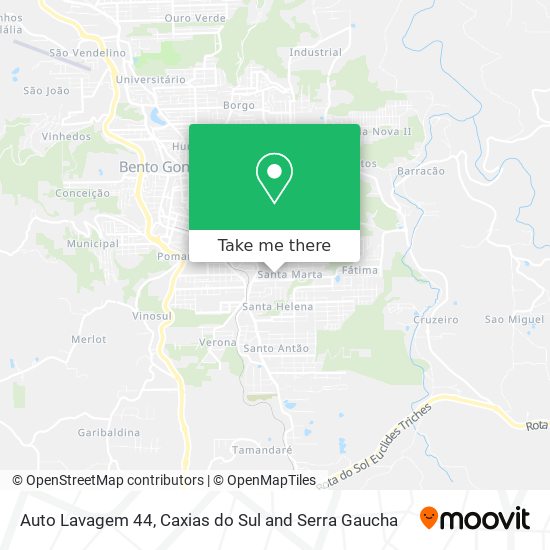 Auto Lavagem 44 map