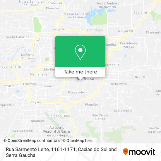 Rua Sarmento Leite, 1161-1171 map