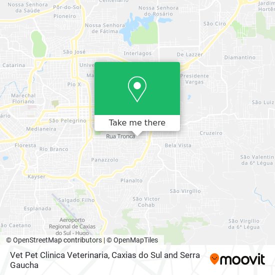 Vet Pet Clinica Veterinaria map