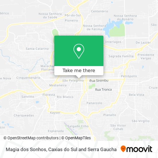 Magia dos Sonhos map