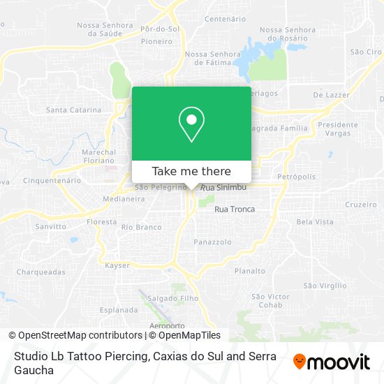 Mapa Studio Lb Tattoo Piercing