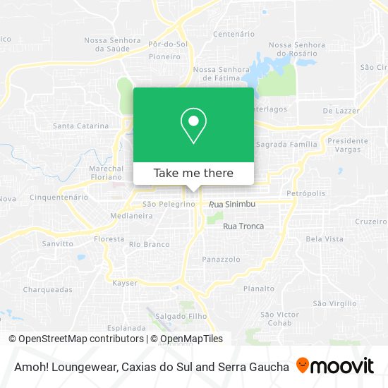Amoh! Loungewear map